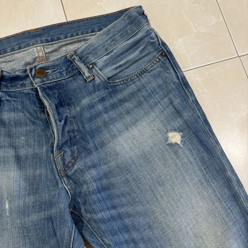 Vintage Abercrombie Fitch Baxter Low Rise Slim Boot Cut Jeans Men's 32x30 Blue